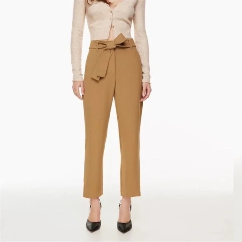 Aritzia Wilfred Tie-Front Pant